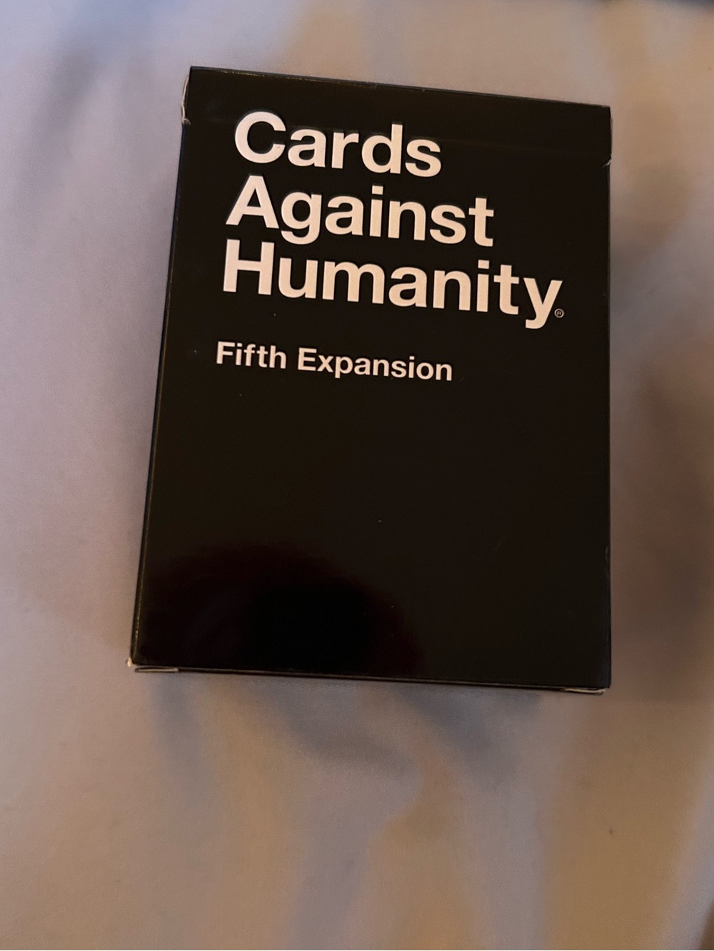 Cards Against Humanity Fifth Expansion Black Deck Box Adult Game